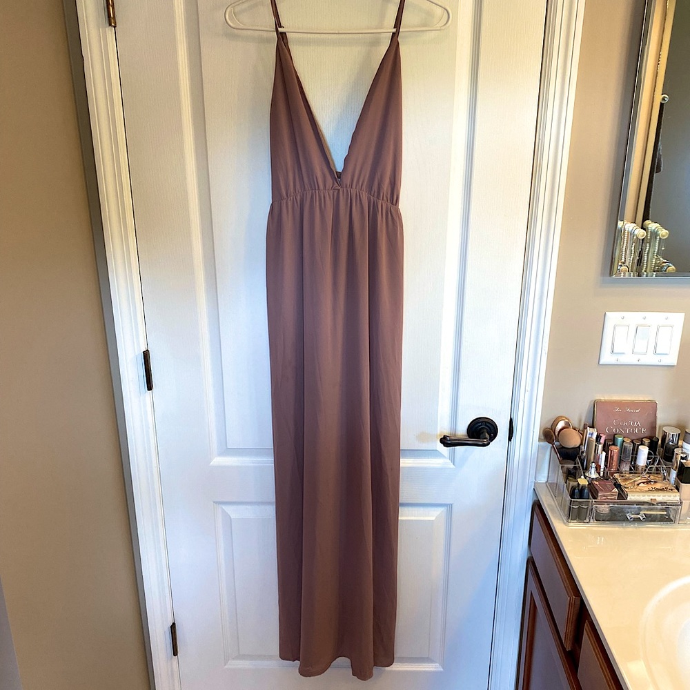 Dusty Purple / Mauve Maxi Dress